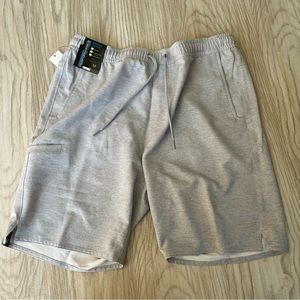 Gray Athletic Utility Shorts Roundtree & Yorke Performance